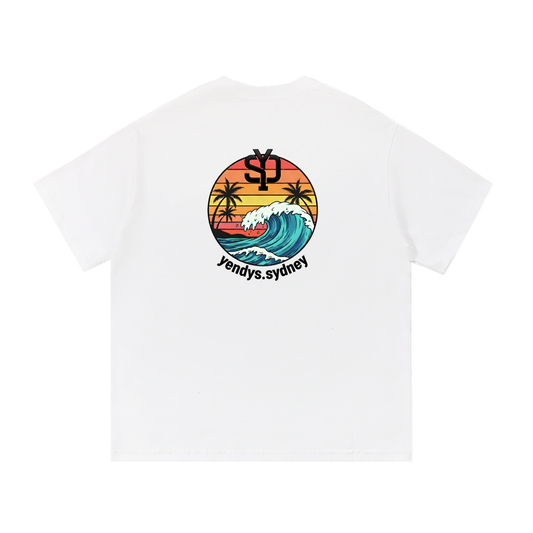 Mens Wave Heavyweight Tee