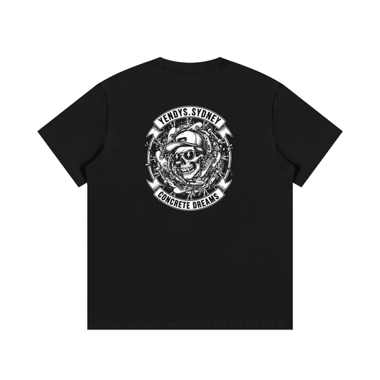 Mens Skull Skate Performance Tee