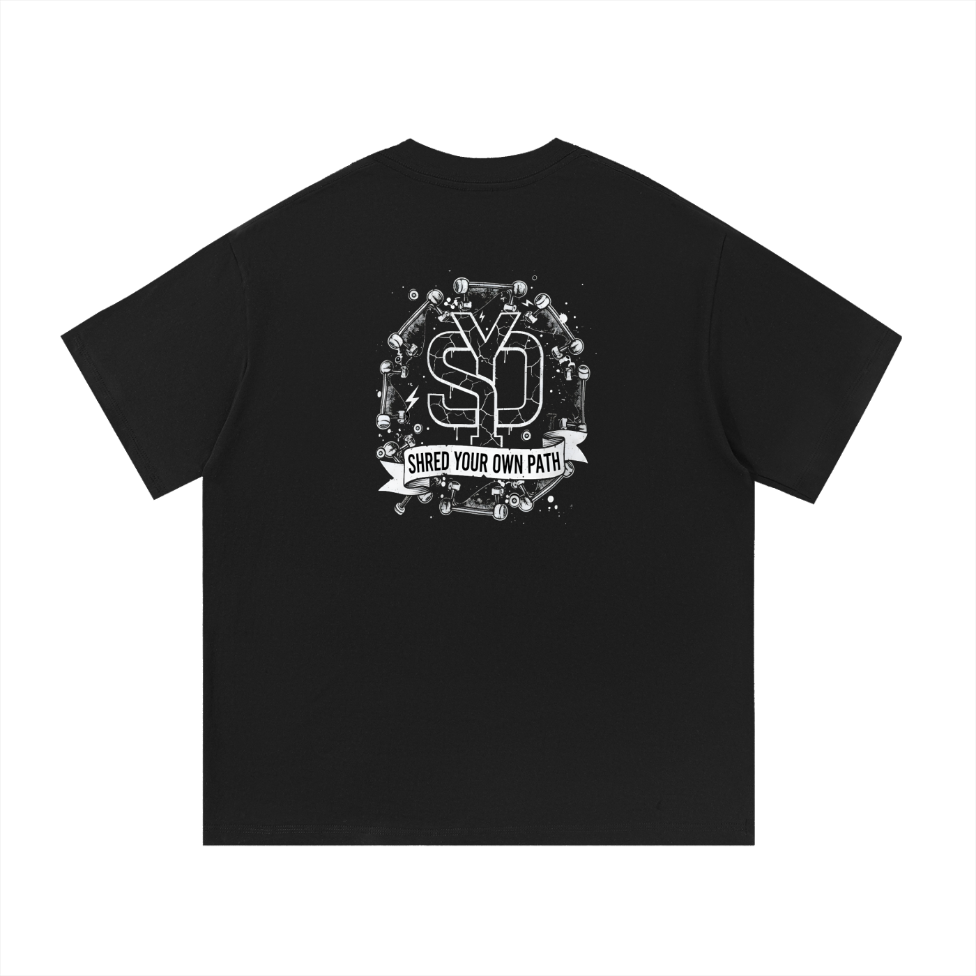 Mens Shread Skate Heavyweight Tee