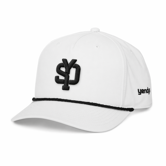 Mens SYD 3D Embroidered Rope Hat