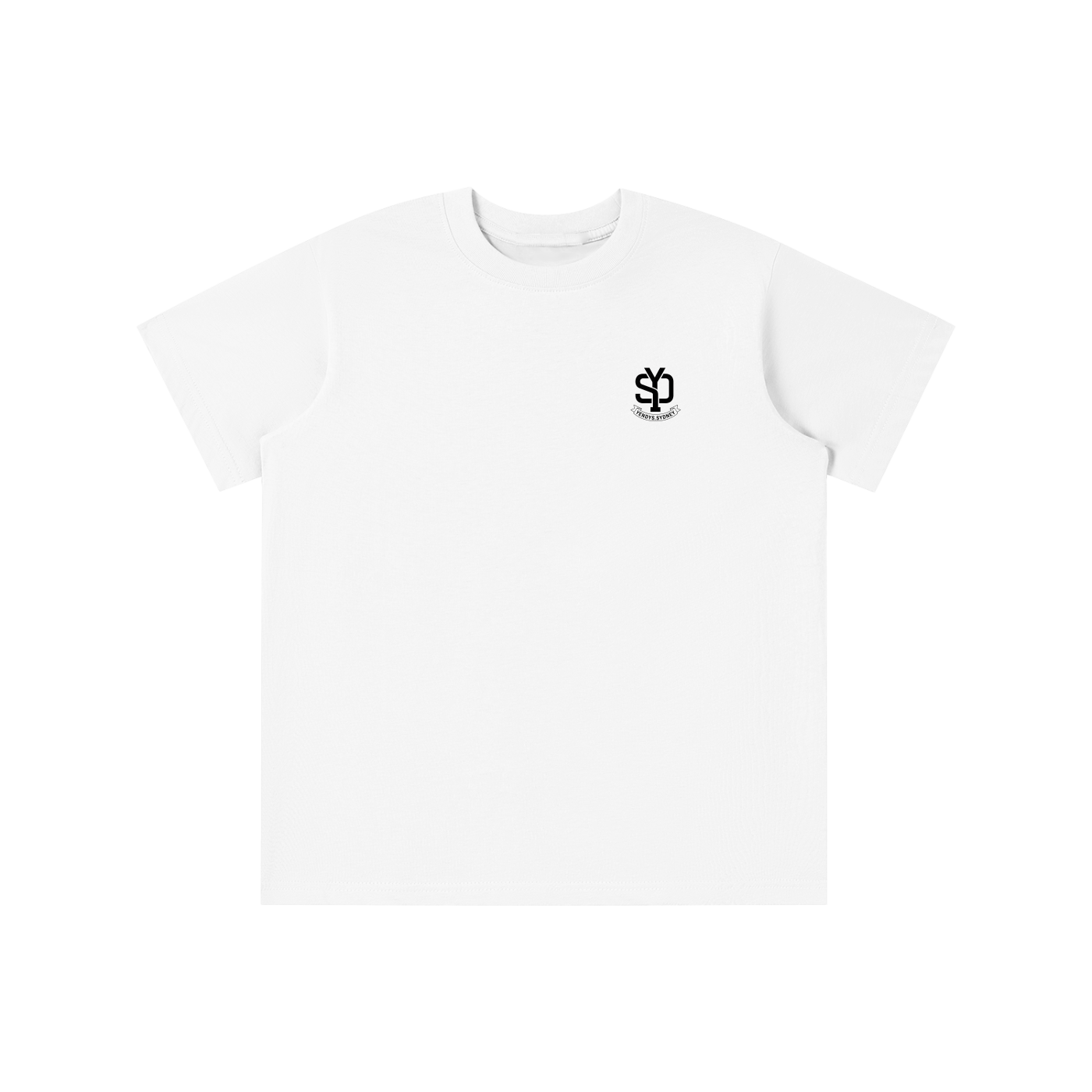 Boys yendys Crest Front Logo Tee