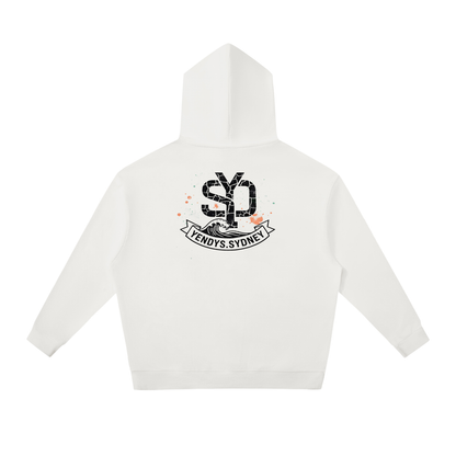 Beach Design Yendys Text Hoodie