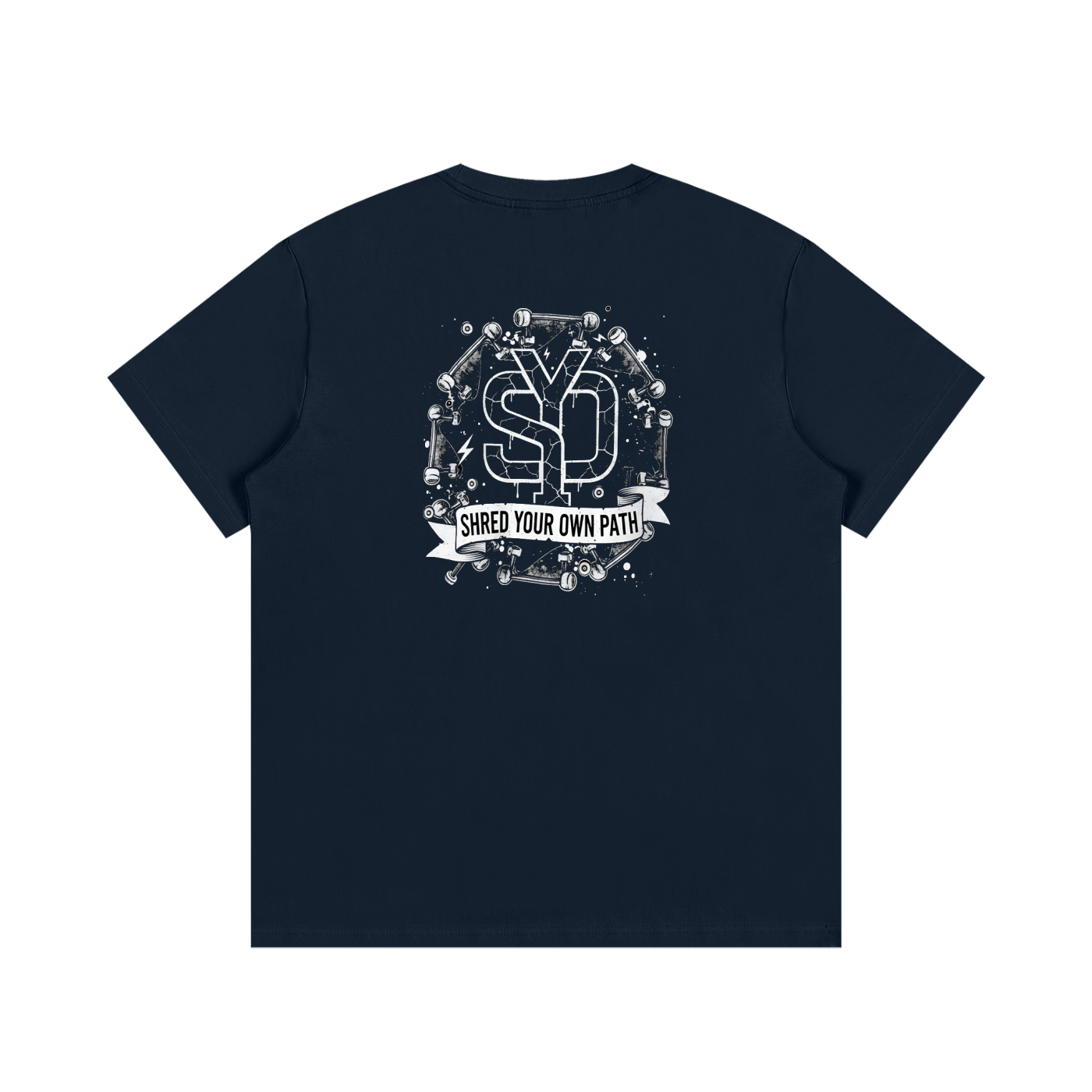 Mens Shread Skate Performance Tee
