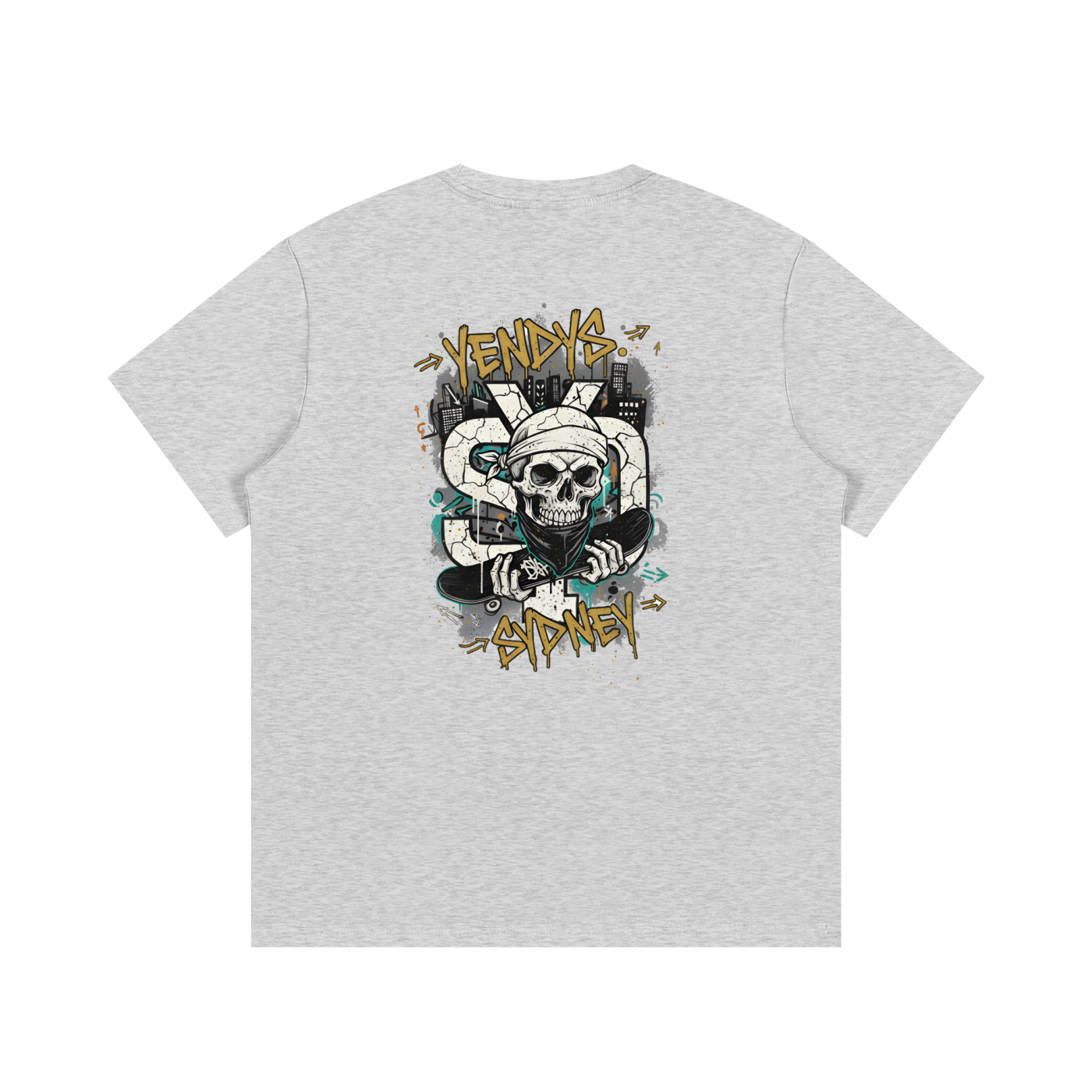 Mens Skull Performance Tee