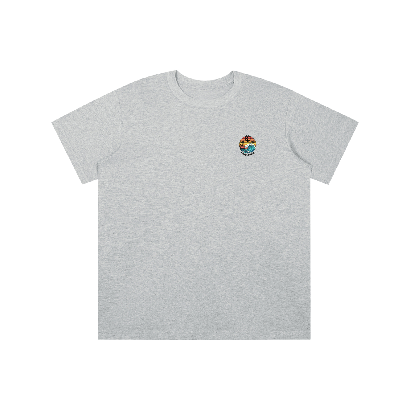 Boys yendys Wave Front Logo Tee