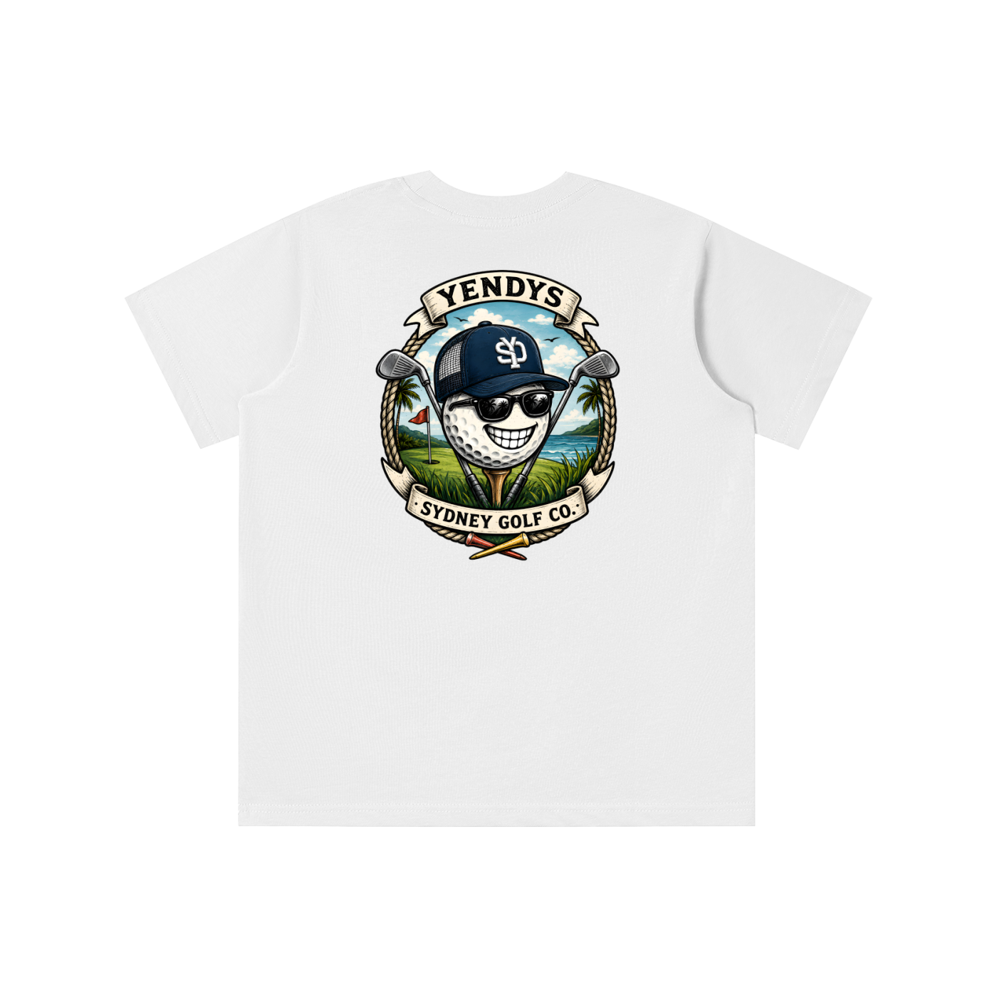 Kids SYD Logo Golf Club Tee