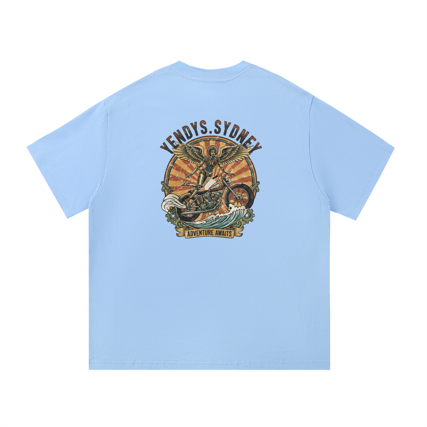 Mens Moto Heavyweight Tee