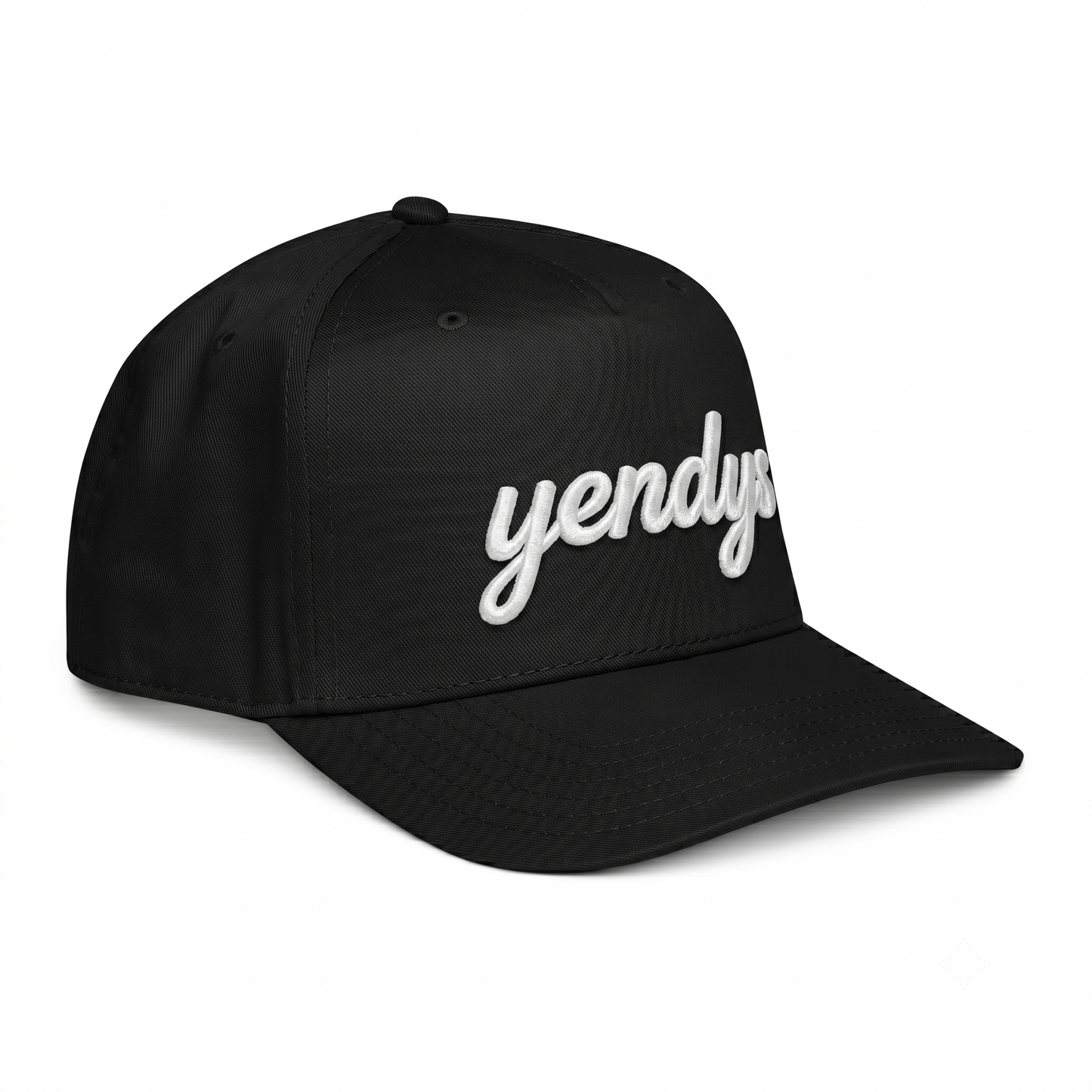 yendys 3D Embroidered Script Baseball Cap
