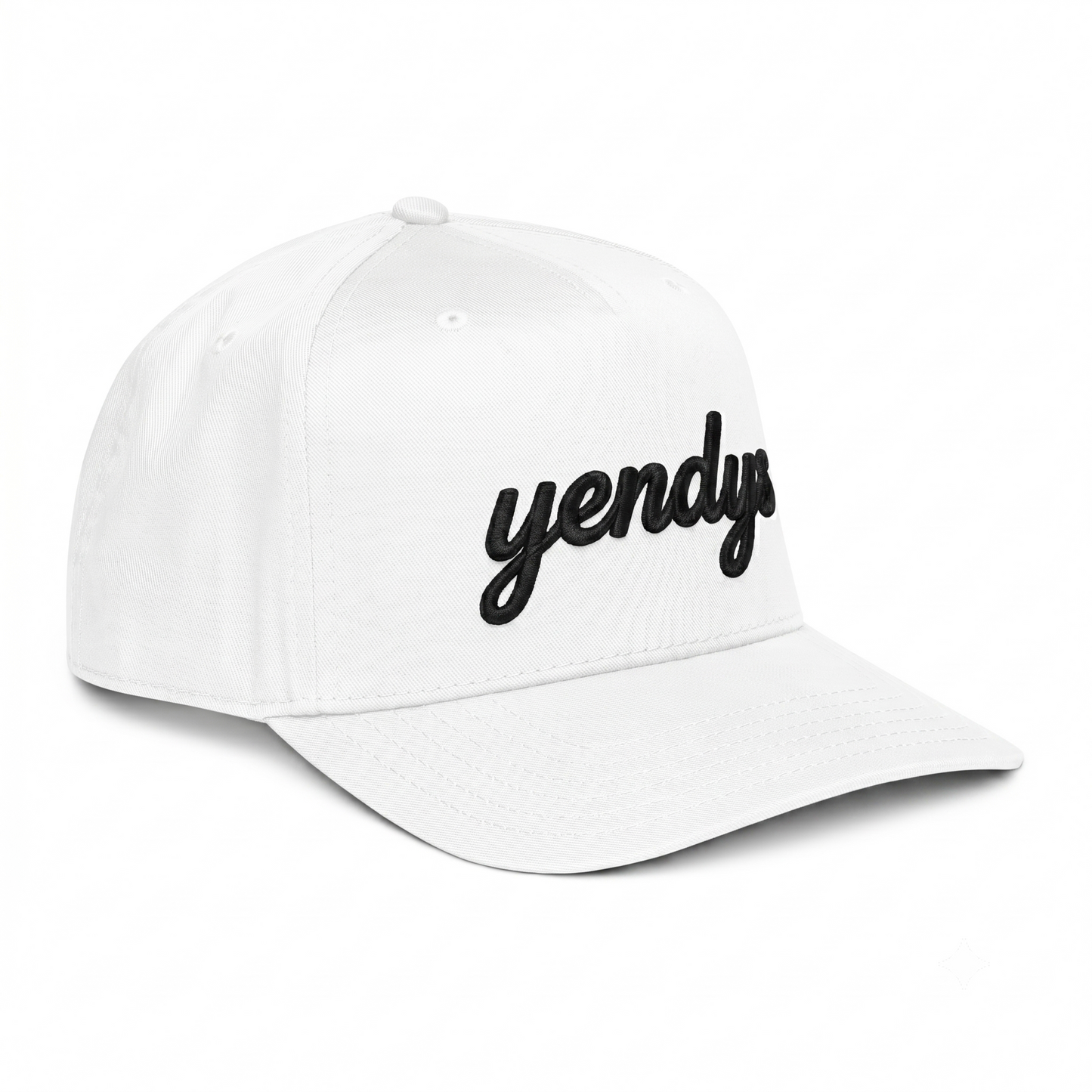 yendys 3D Embroidered Script Baseball Cap