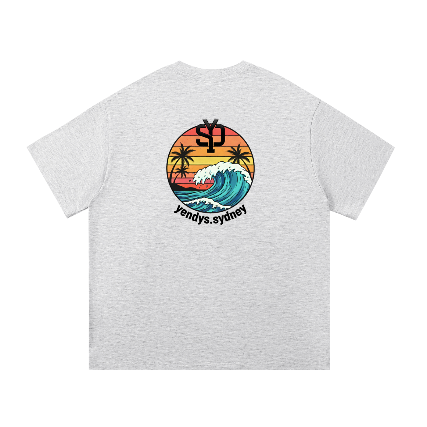 Mens Wave Heavyweight Tee