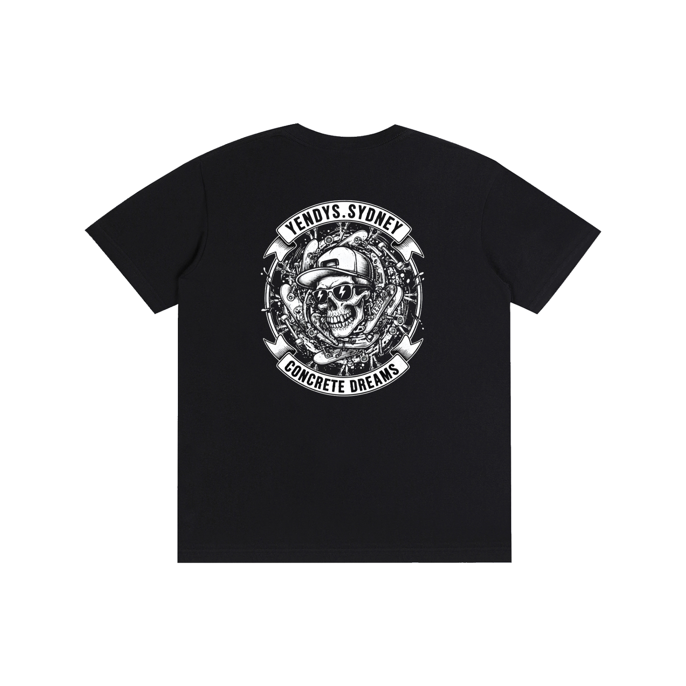 Mens Skull Skate Core Tee