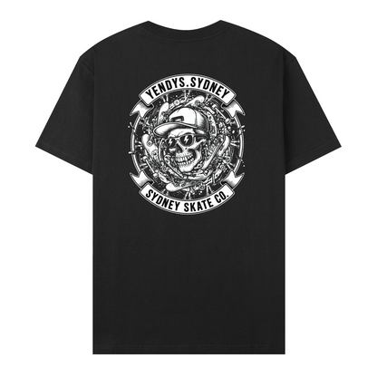 Mens Skull Skate Performance Tee