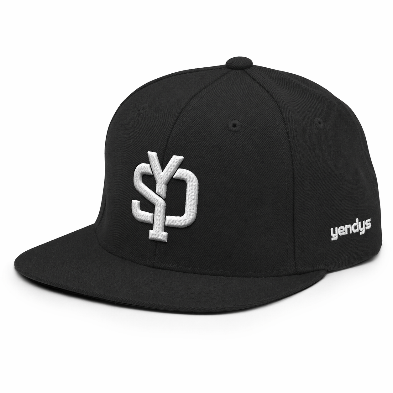 Mens SYD 3D Embroidered Yupoong Snapback Hat