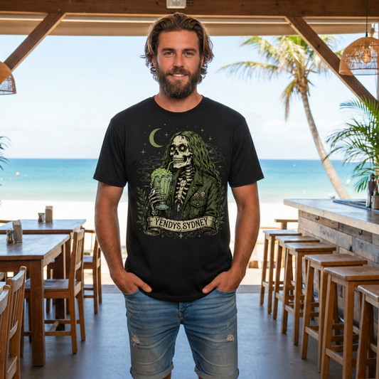 Mens Skeleton Performance Tee