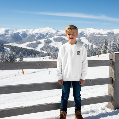 Boys SYD Logo Crewneck Sweatshirt - yendys.sydney