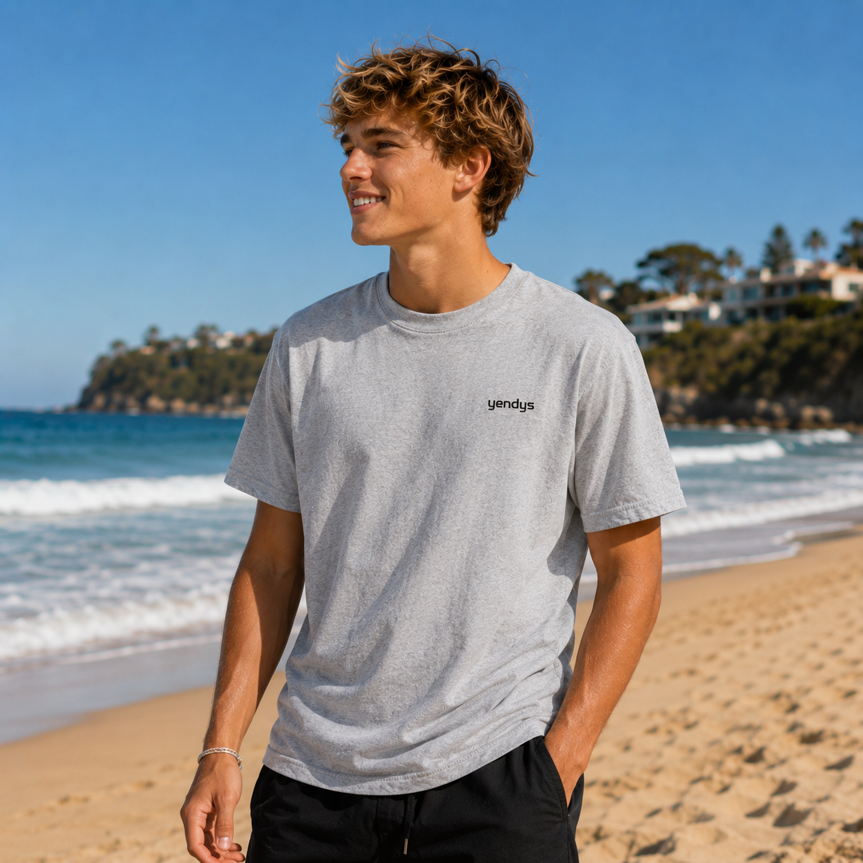 Boys yendys Text Tee
