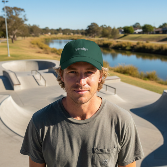 Mens yendys Embroidered Low Profile Hat
