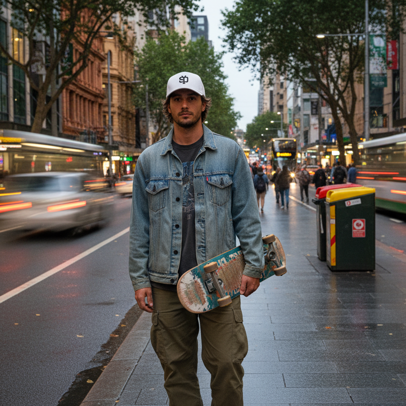 Mens SYD Closedback Baseball Cap