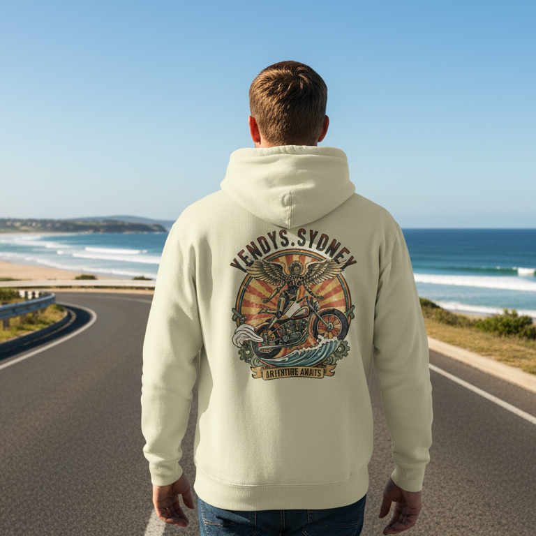 Mens Moto Core Hoodie
