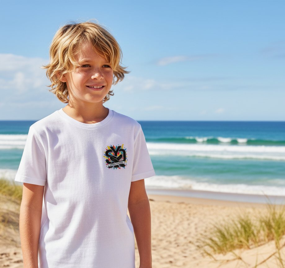 Boys Skate Front Logo Tee