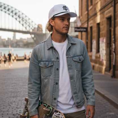 Mens 3D Embroidered Rope Hat - yendys.sydney
