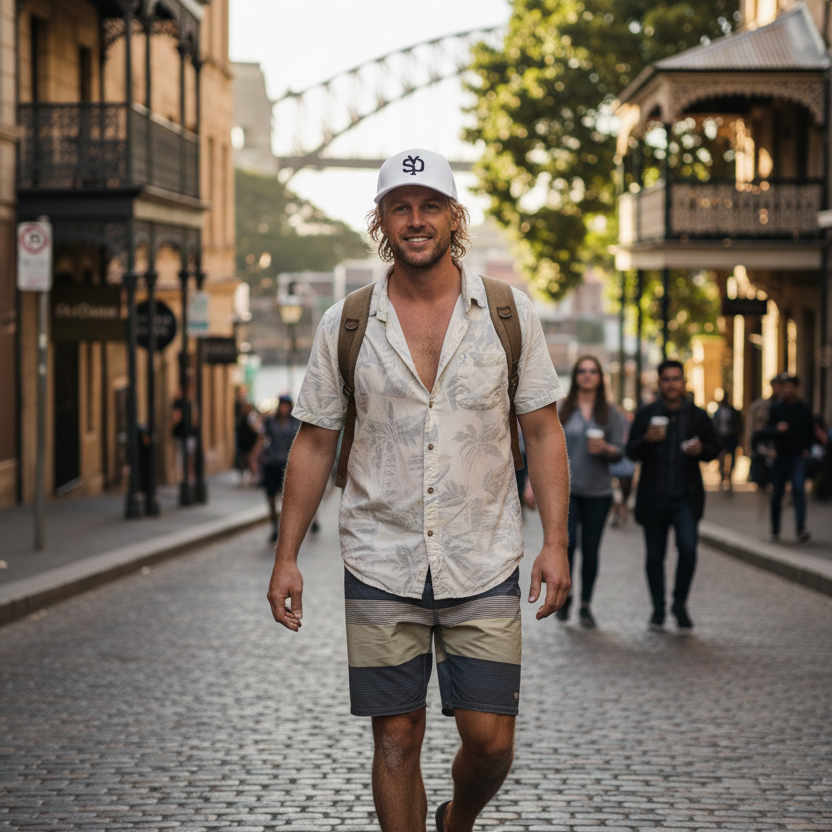 Mens 3D Embroidered Trucker Hat - yendys.sydney