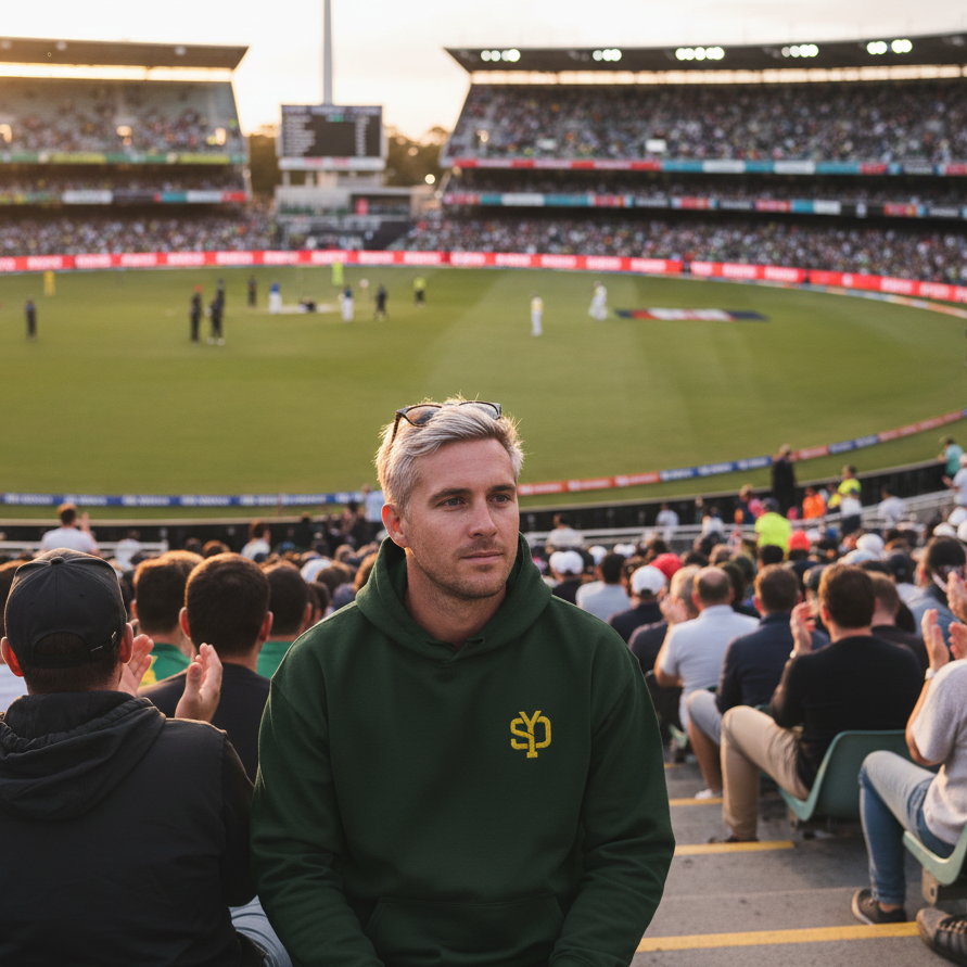 Mens Aussie SYD Embroidered Hoodie - yendys.sydney
