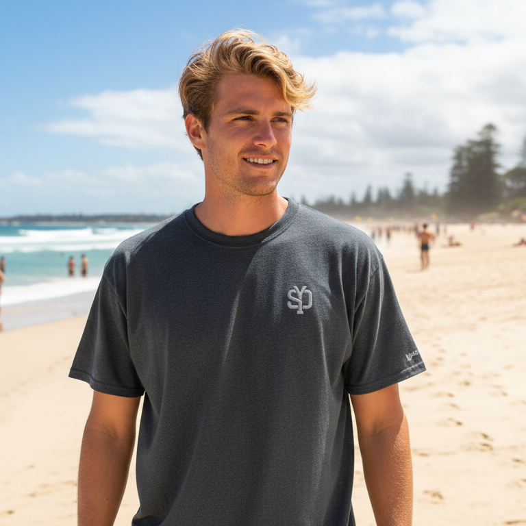 Mens SYD Embroidered Tee