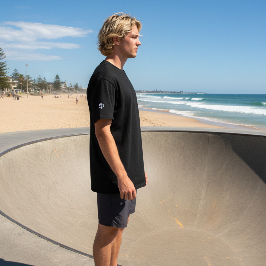 Mens SYD Sleeve Tee - yendys.sydney