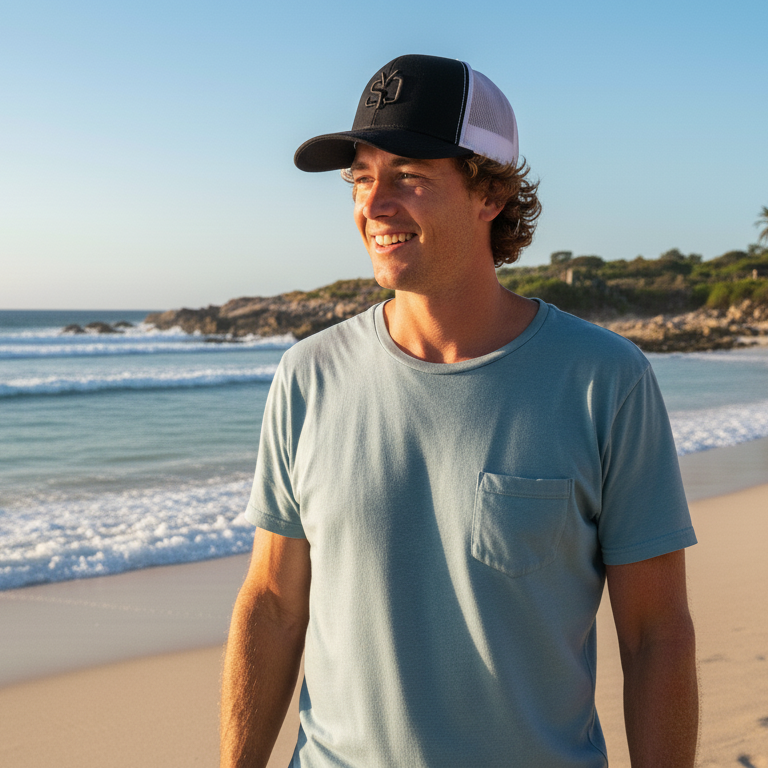 Mens SYD Stealth 3D Embroidered Trucker Hat