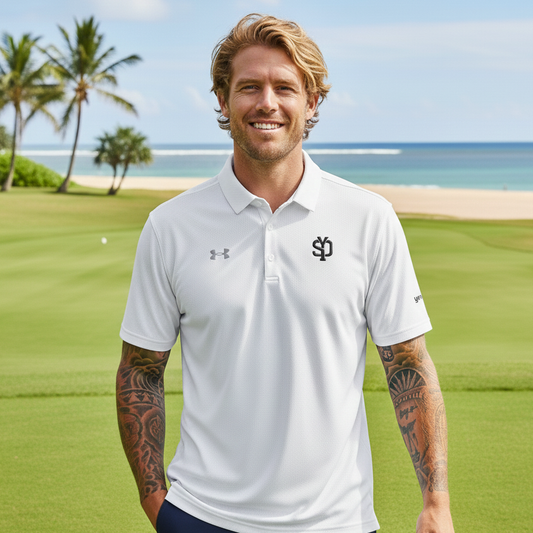 Mens SYD Under Armour Golf Shirt - yendys.sydney