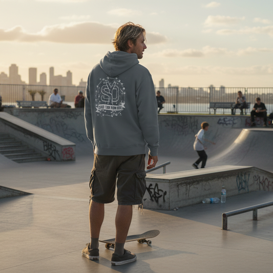 Mens Shread Skate Core Hoodie