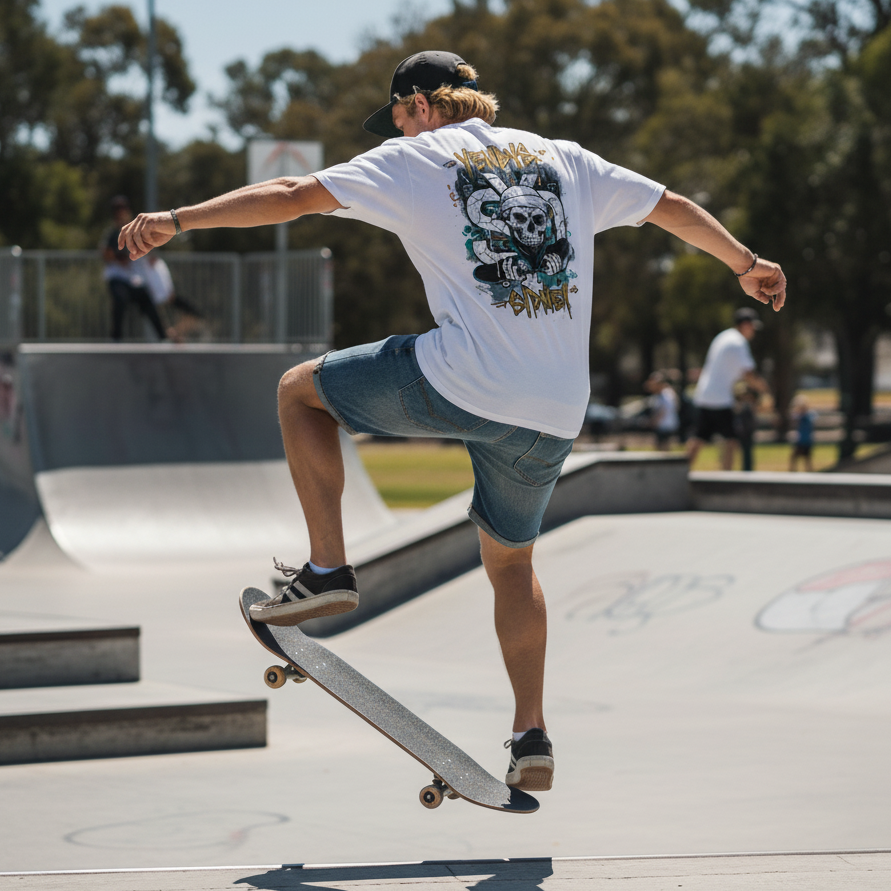 Mens Skate Heavyweight Tee
