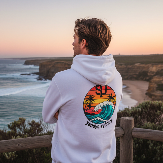 Mens Wave Core Hoodie