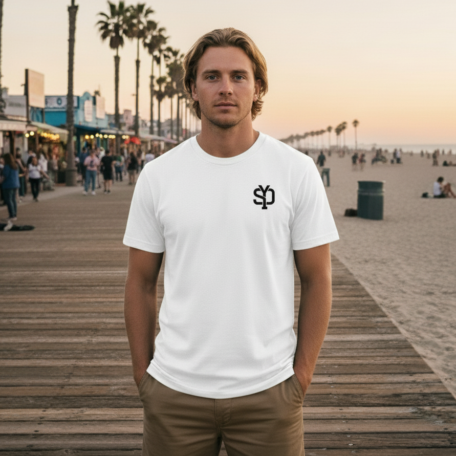 Mens Wave Tee - yendys.sydney