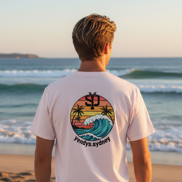 Mens Wave Tee