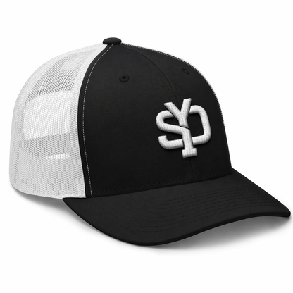 Mens 3D Embroidered Yupoong Trucker Hat