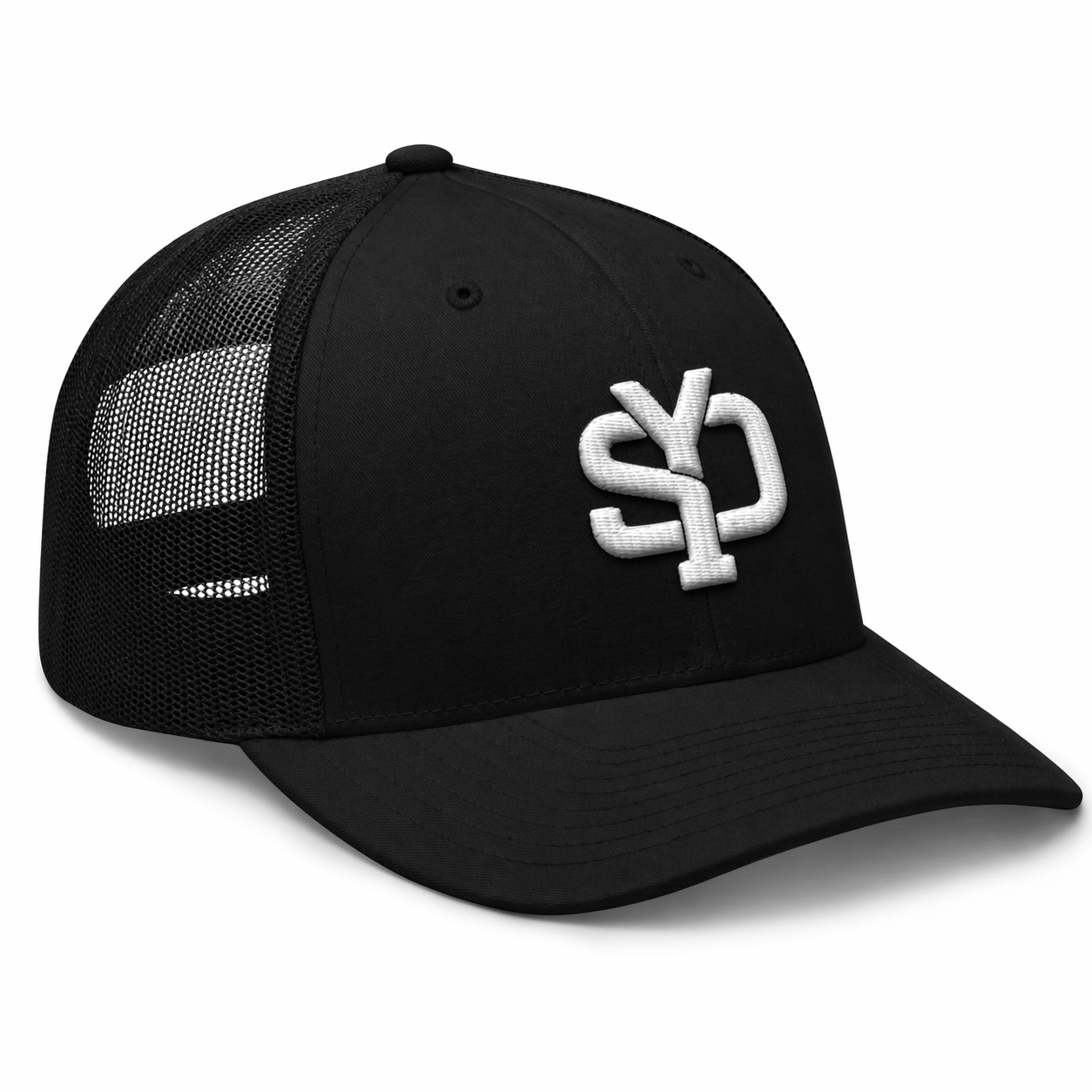 Mens 3D Embroidered Yupoong Trucker Hat