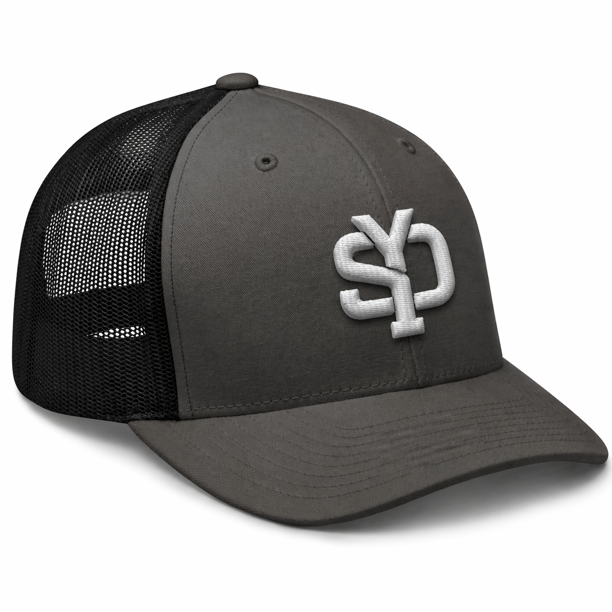Mens 3D Embroidered Yupoong Trucker Hat