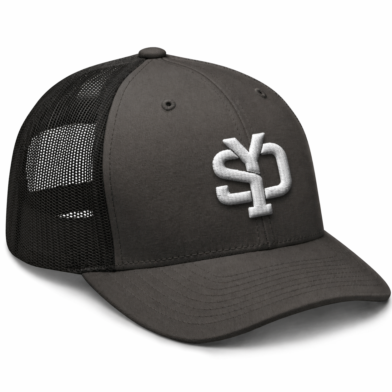 Mens 3D Embroidered Yupoong Trucker Hat