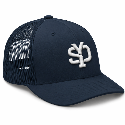 Mens 3D Embroidered Yupoong Trucker Hat