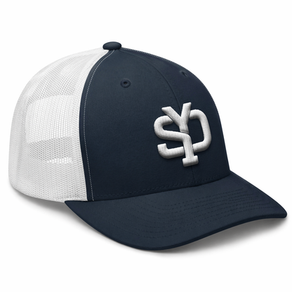 Mens 3D Embroidered Yupoong Trucker Hat