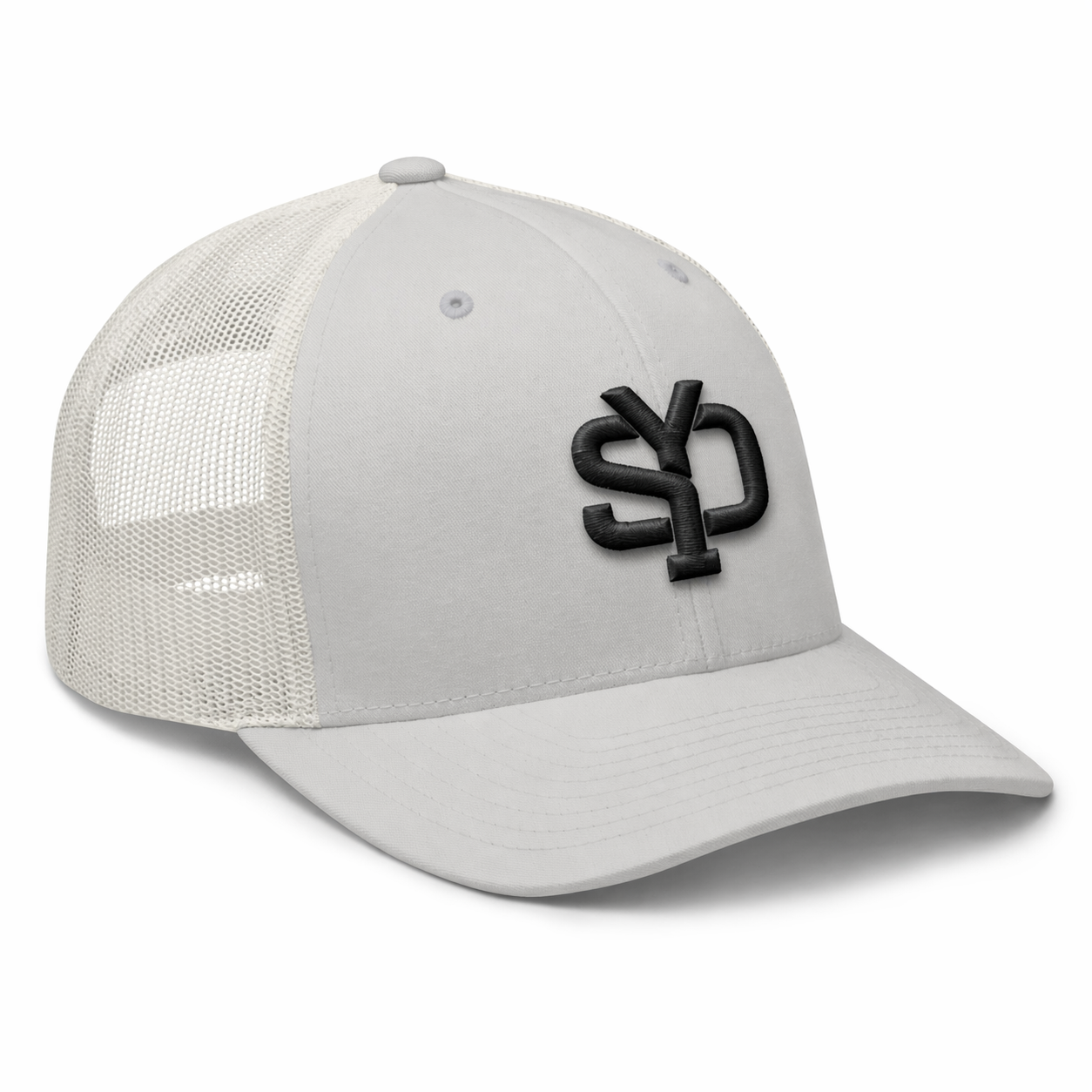 Mens 3D Embroidered Yupoong Trucker Hat