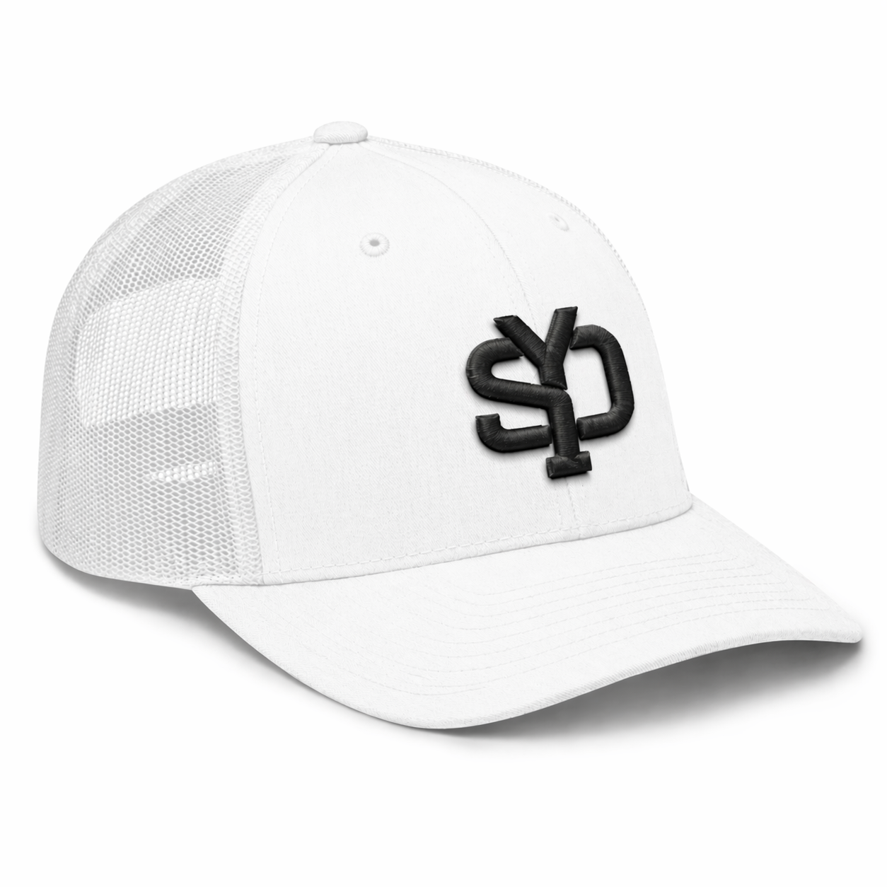 Mens 3D Embroidered Yupoong Trucker Hat
