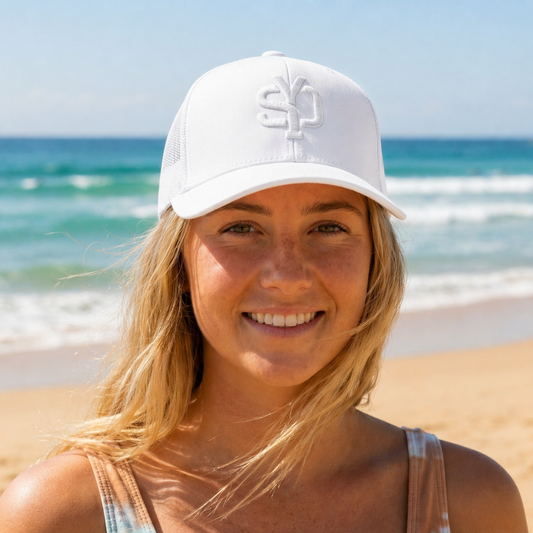 Womens SYD Stealth 3D Embroidered Yupoong Trucker Hat