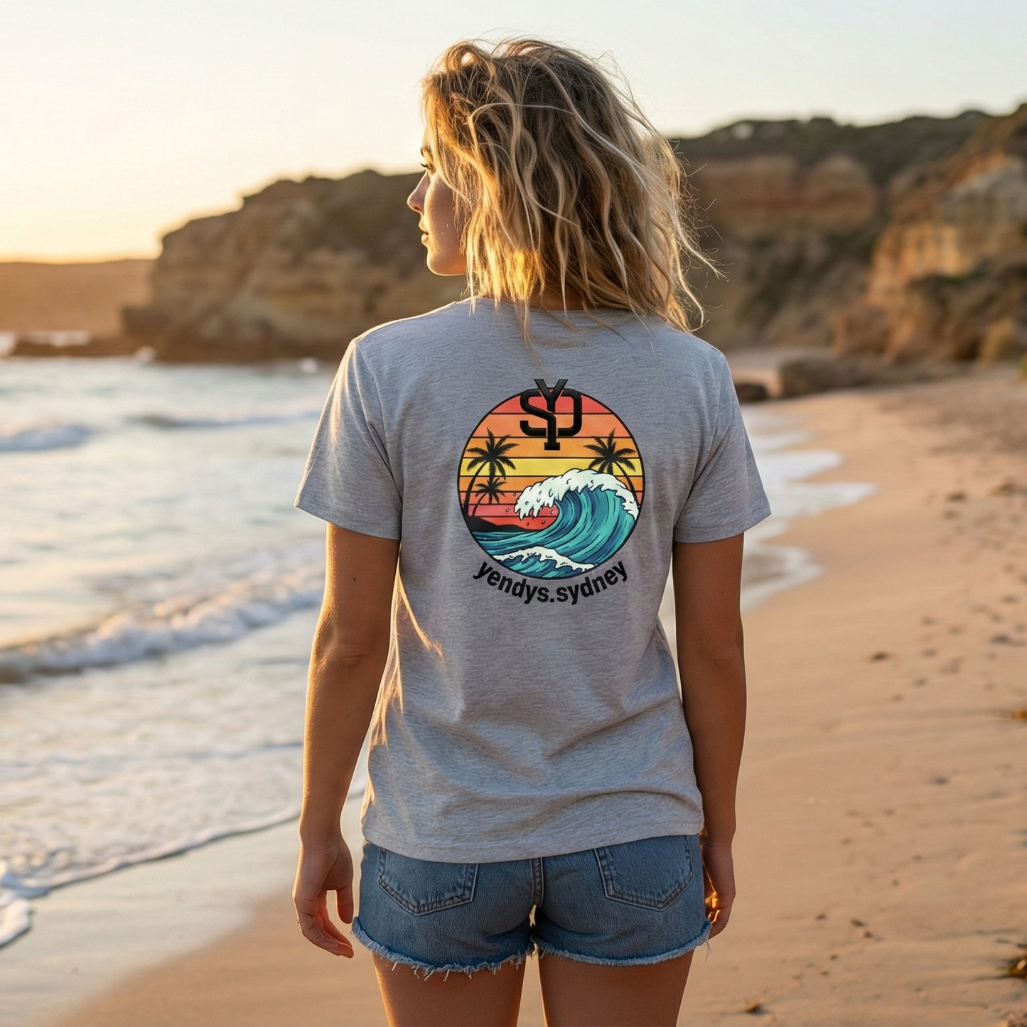 Womens SYD Wave Tee