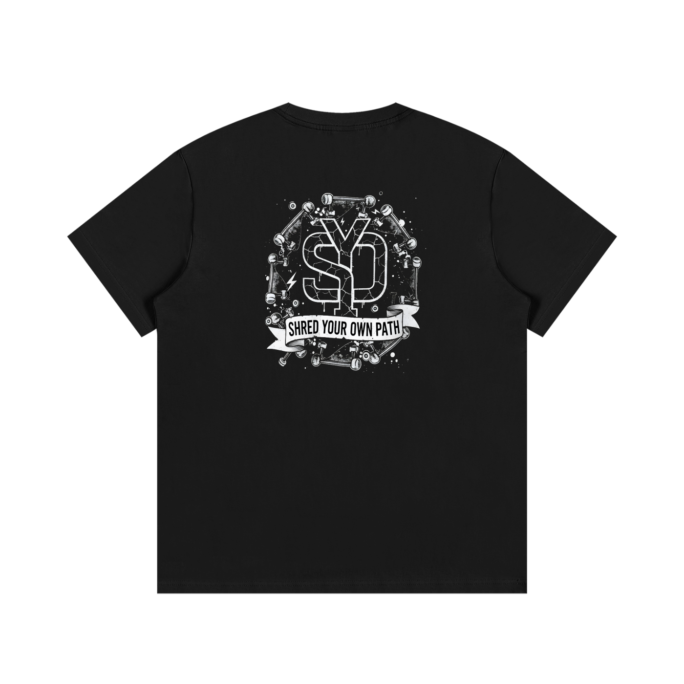 Mens Shread Skate Performance Tee
