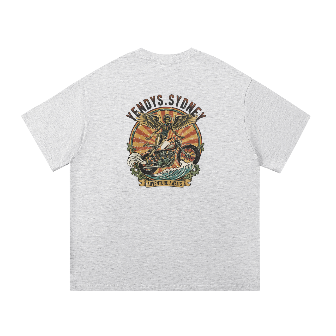 Mens Moto Heavyweight Tee