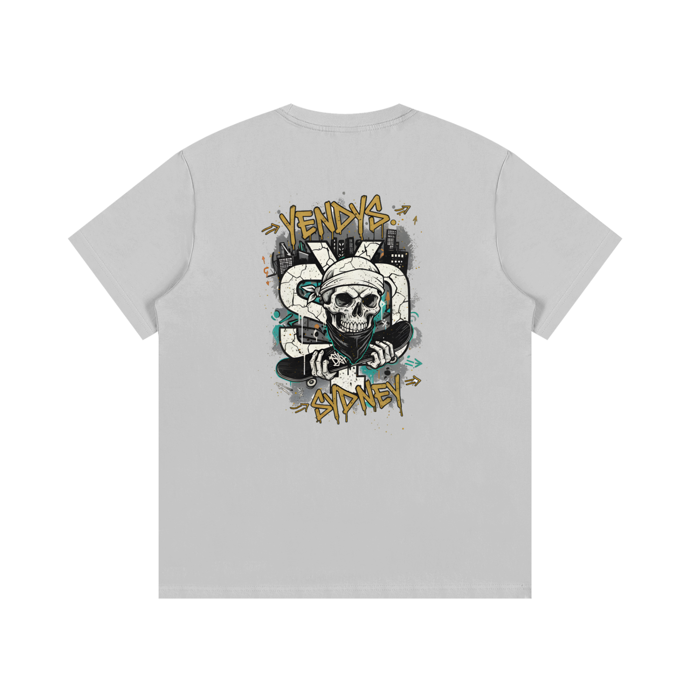 Mens Skull Performance Tee