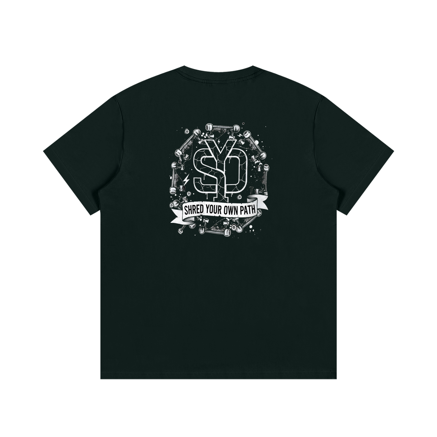 Mens Shread Skate Performance Tee